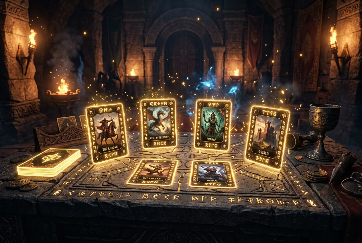 Dark Mythology Card Game Cover Art
